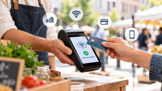 Paiement Sans Contact Au Marché
